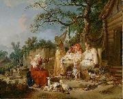 Jean-Baptiste Le Prince The Russian Cradle Germany oil painting artist